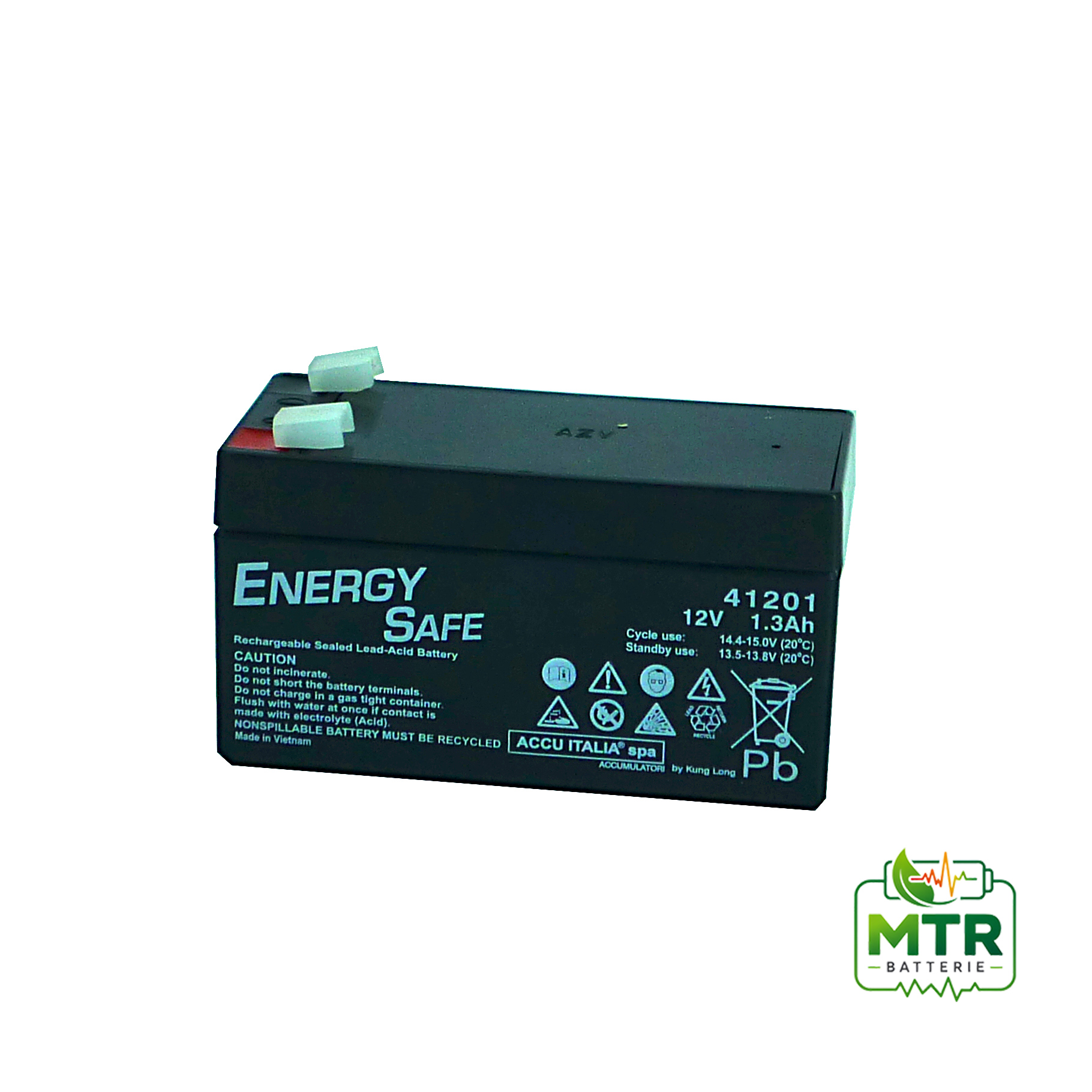 Batteria AGM 12V 1,3Ah