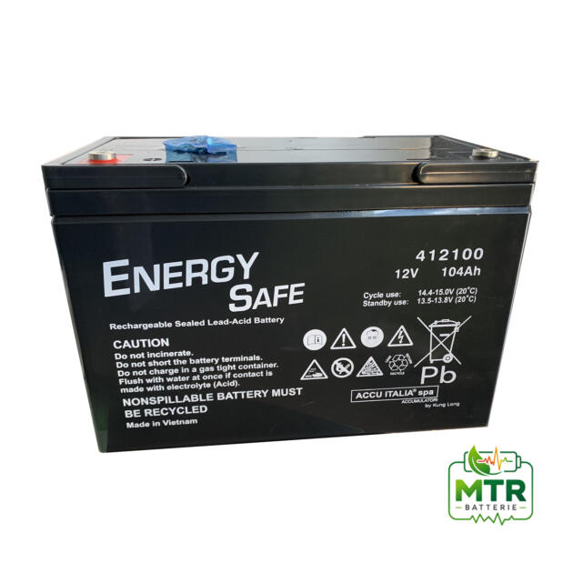Batteria AGM CICLICA 12V 104Ah