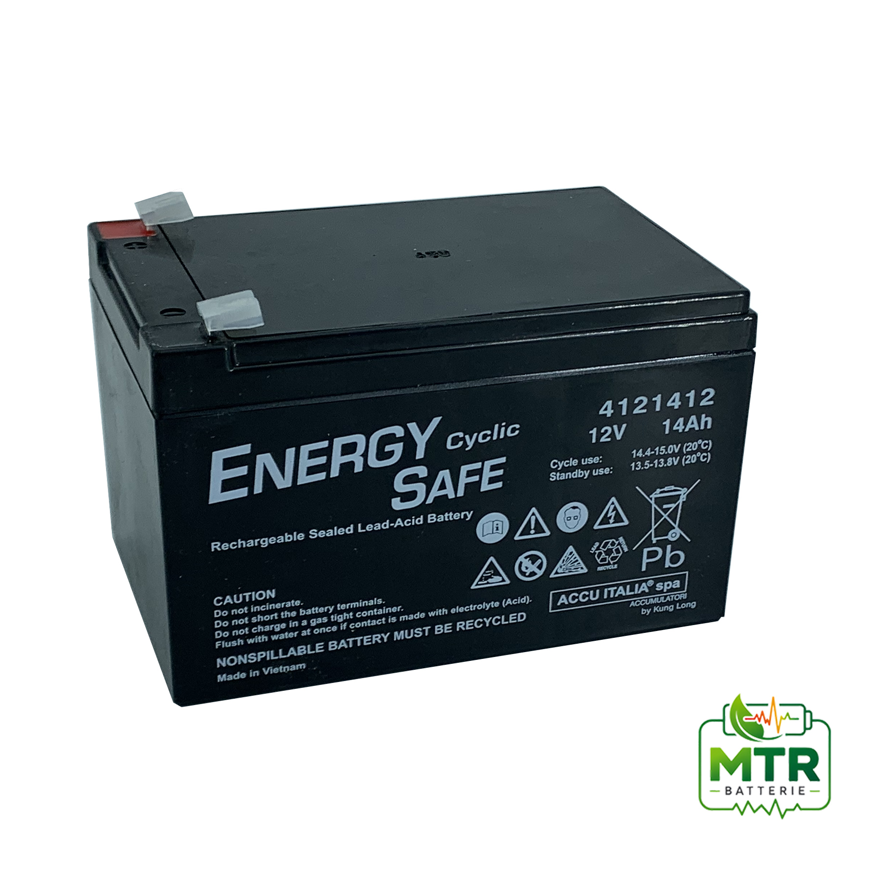 Batteria AGM 12V 14Ah CY