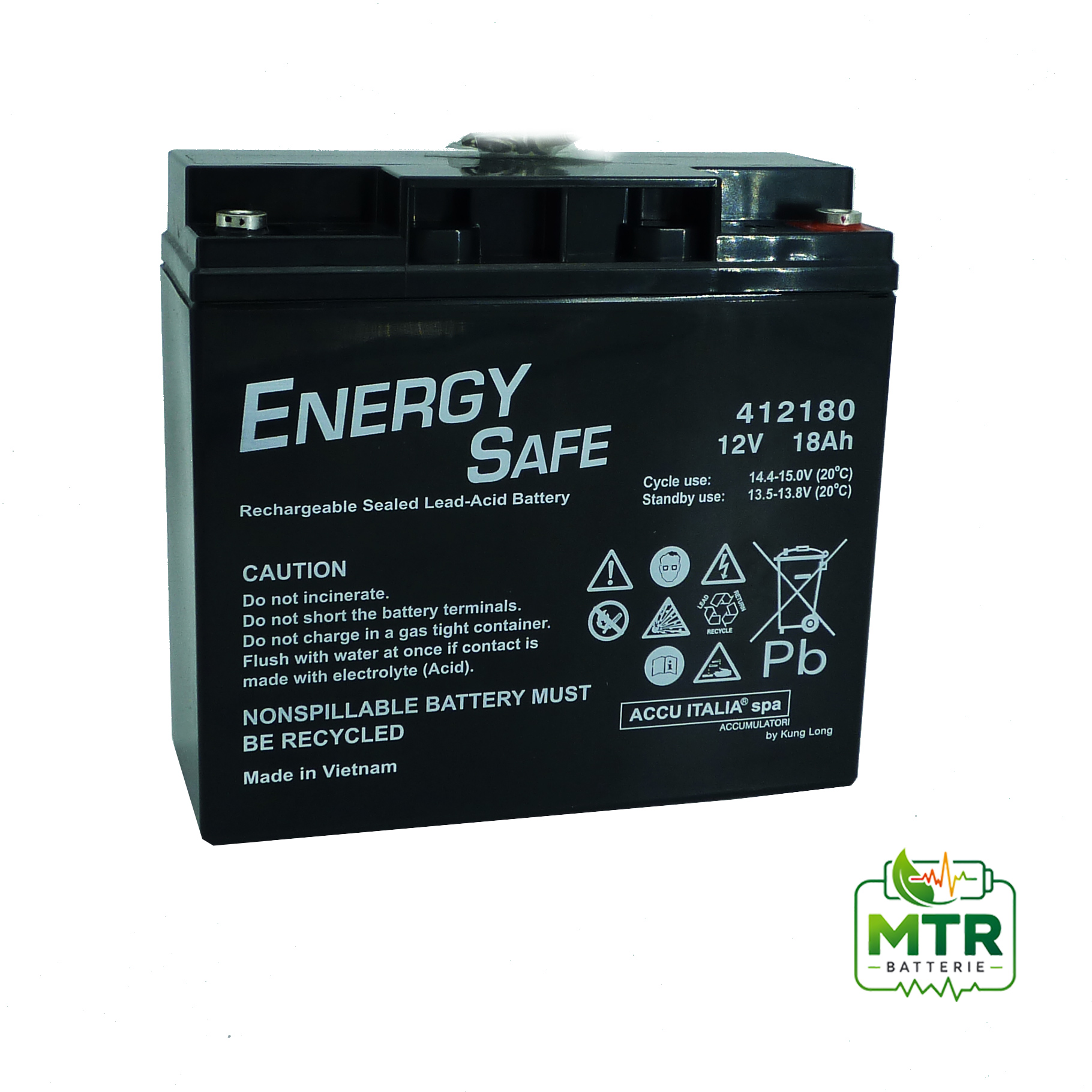 Batteria AGM 12V 18Ah
