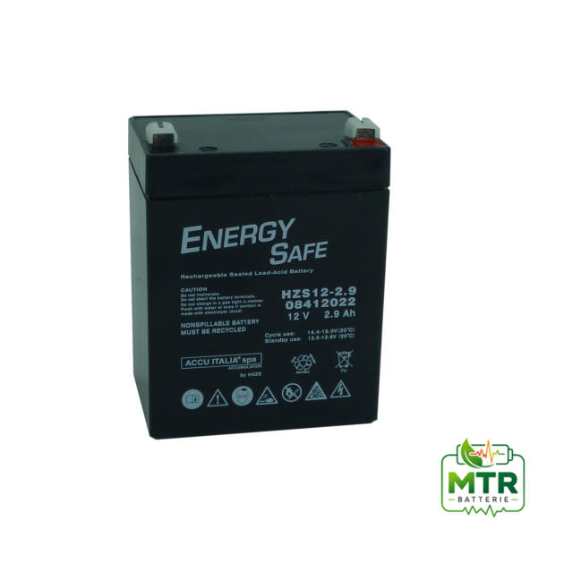 Batteria AGM 12V 2,9Ah