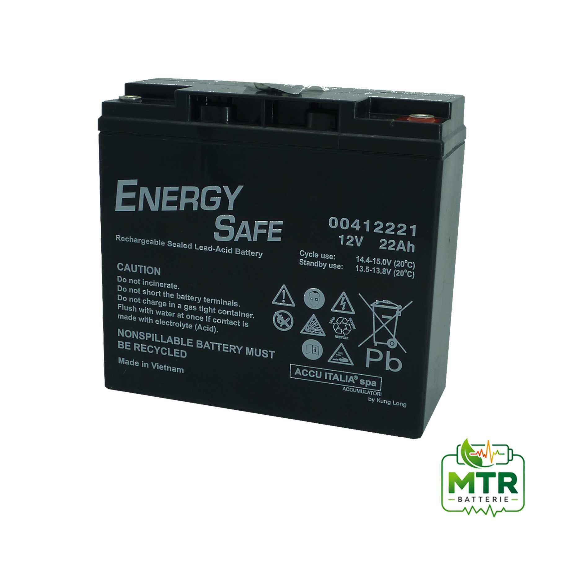 Batteria AGM 12V 22Ah BOOSTER