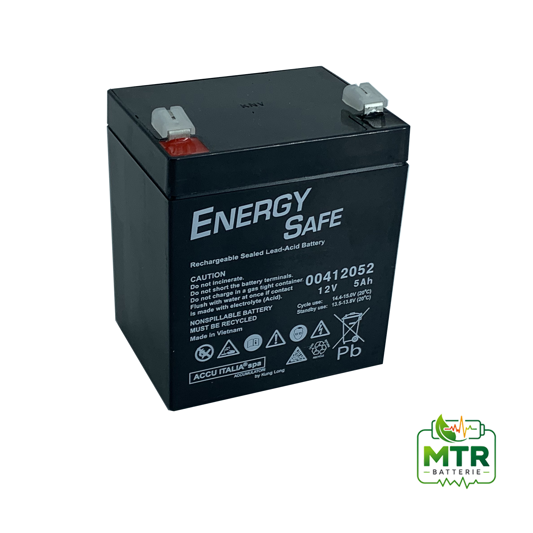 Batteria Agm 12V 5Ah