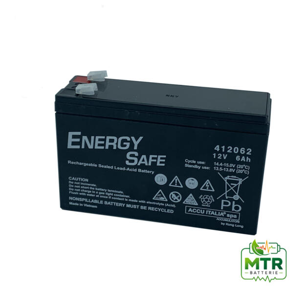Batteria AGM 12V 6Ah