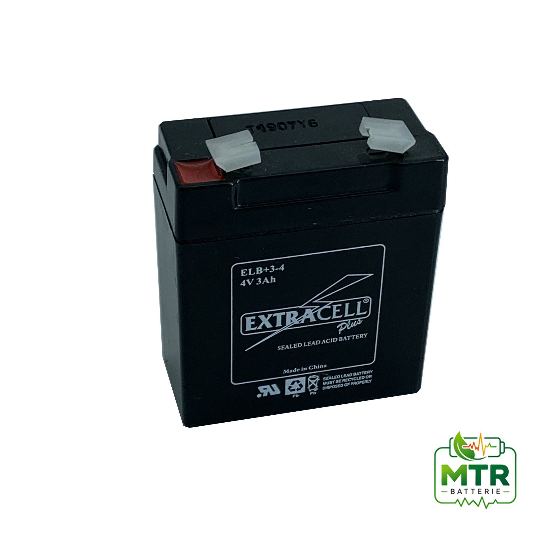 Batteria AGM 4V 3Ah EXTRACELL