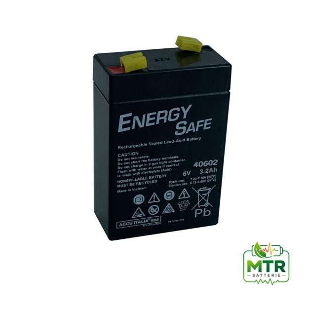 Batteria AGM 6V 3.2Ah