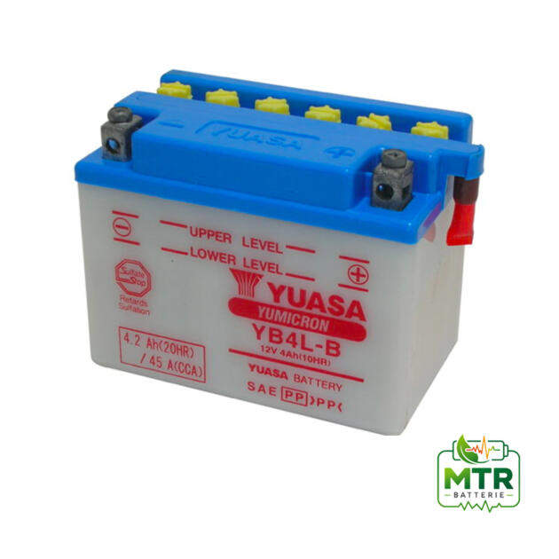 Batteria Moto YUASA YB4L-B